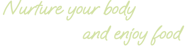 'Nurture your body and enjoy food' with Louise Chamberlain. Nutrition Coach, Menopause Coach
