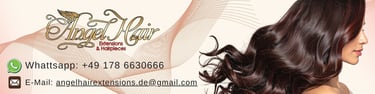 Angel Hair extensions contakt page picture