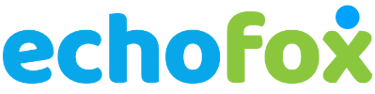 a logo for echofox
