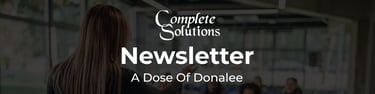Donalee Newsletter