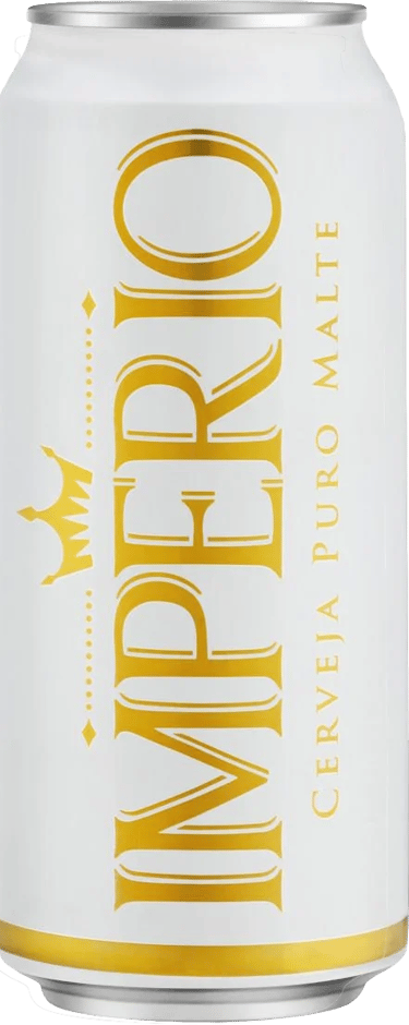 cerveja império latão 473 ml