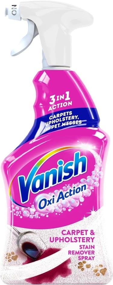 a spray bottle of vanish ox ox ox ox ox ox ox ox ox ox ox