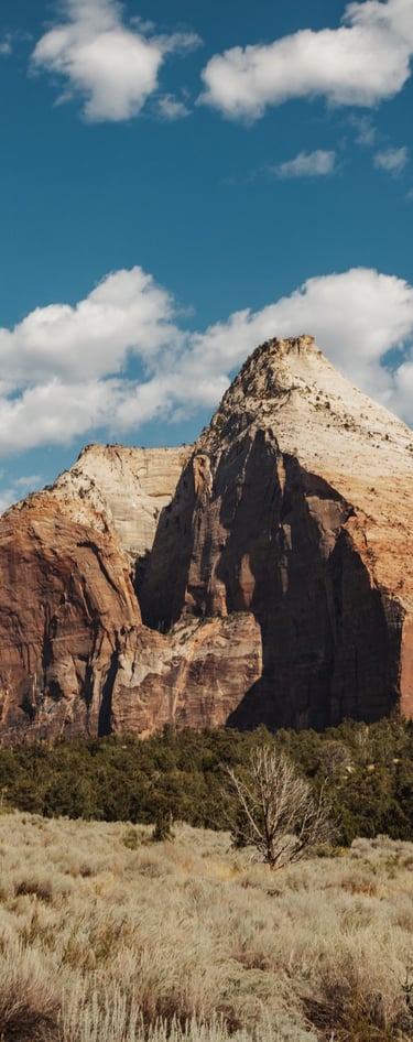 a mountain scene located in Utah