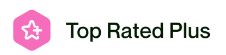 Upwork Top Rated Plus badge