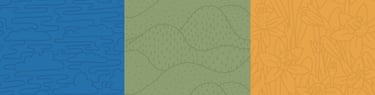 custom drawn brand patterns for a small art studio