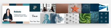 Stylescape for a marketing agency
