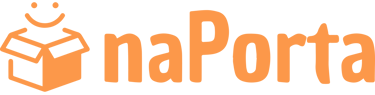 Logo da empresa parceira no projeto, a logitech "naPorta"
