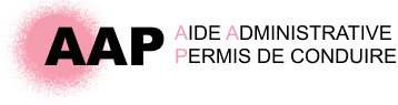 a pink and black logo with a white dot on it