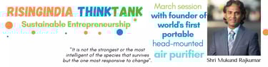 SharkTank India is over but RisingIndia ThinkTank is having every month a new season of opportunity