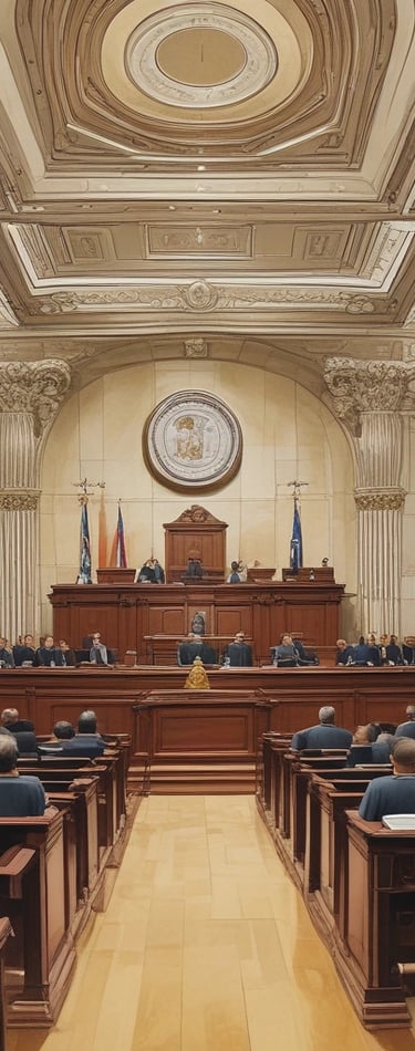 photo of white staircase