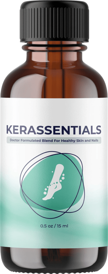 Kerassentials plant-based essential oil for nail and skin care