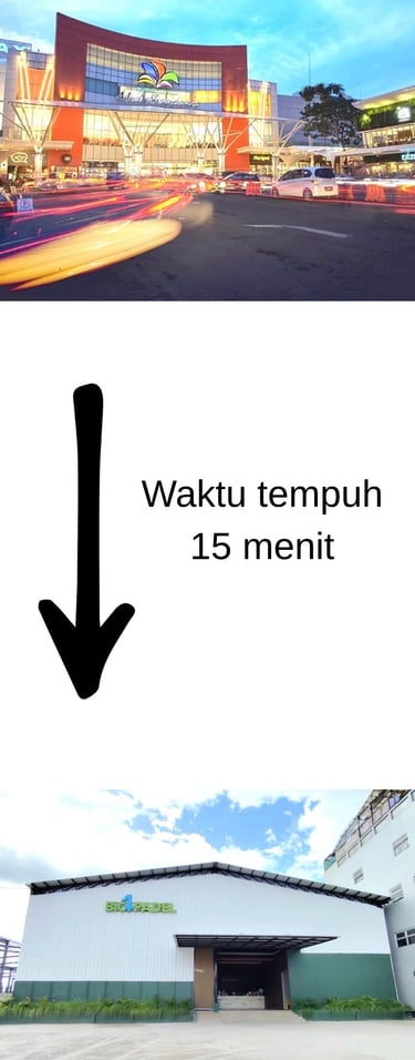 lapangan padel dekat summarecon mall serpong di gading serpong