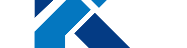 Konect2 logo featuring a blue geometric letter K