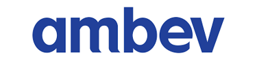 a logo for the ambev group