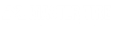 Es el logo de Master Tire mas la leyenda de "Más kilómetros, menos impacto."