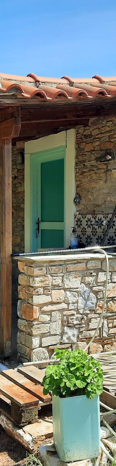 Vakantiehuisje Samos voorzijde