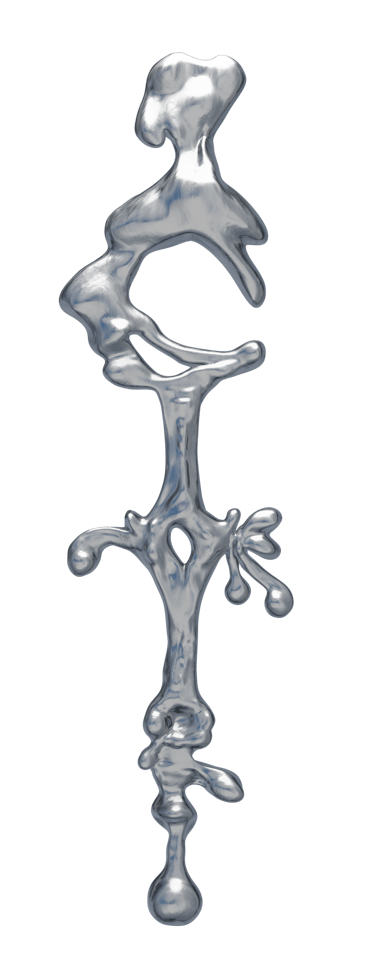 motif organon 01 boucle d'oreille