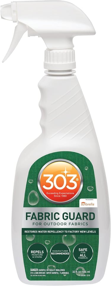 303 Fabric Guard - Restores Water and Stain Repellency To Factory New Levels