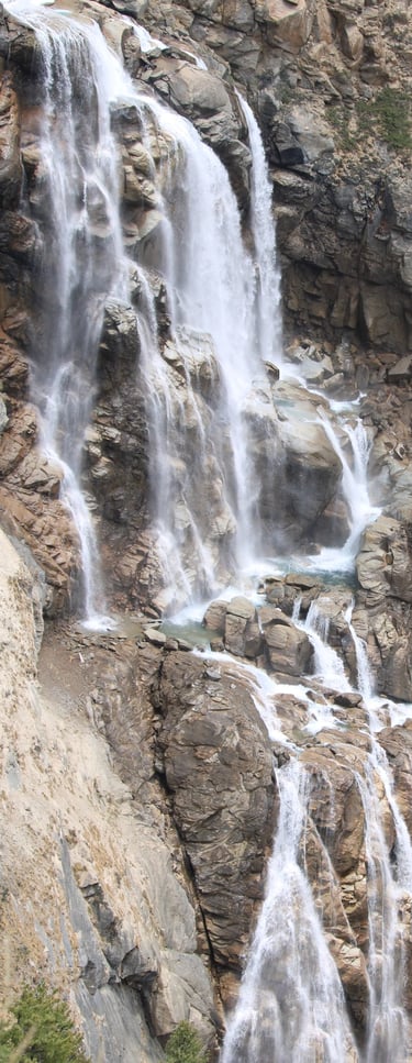 Dolpo trek waterfall
