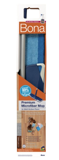 a blue and white towel with a blue towel