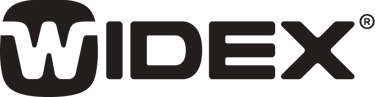 Widex logo - Hearing test  - hearing aids in downtown vancouver and north vancouver