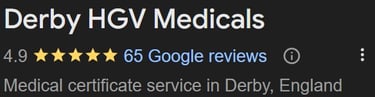Derby HGV Medicals Clinic