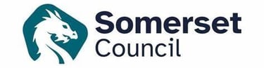 somerset council dragon logo