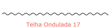telha ondulada baixa