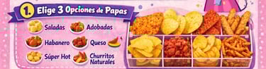 papas opciones