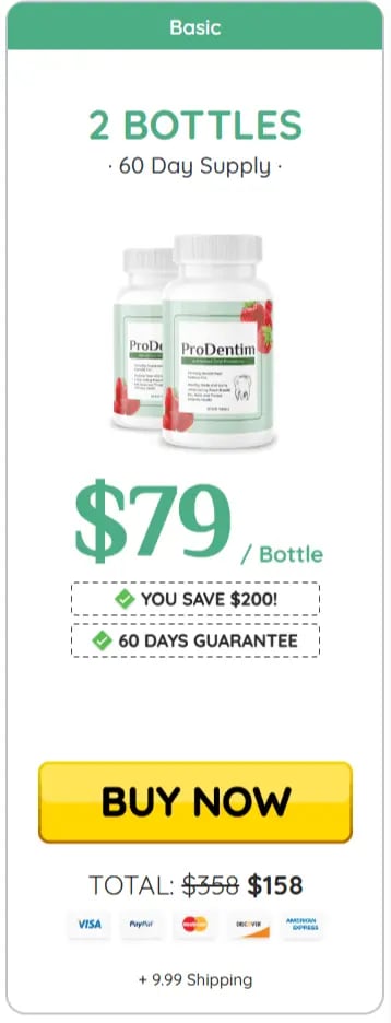 prodentim one bottle offer