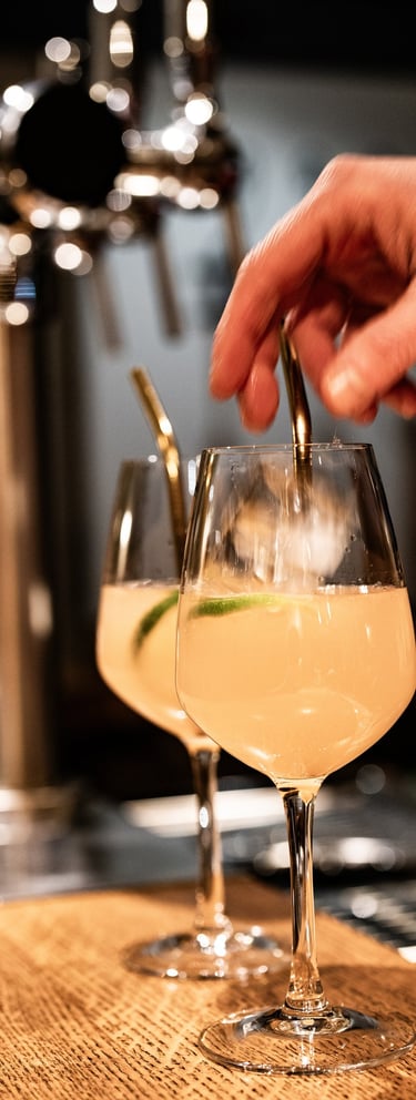 Cocktail La Luciole restaurant Maine et Loire