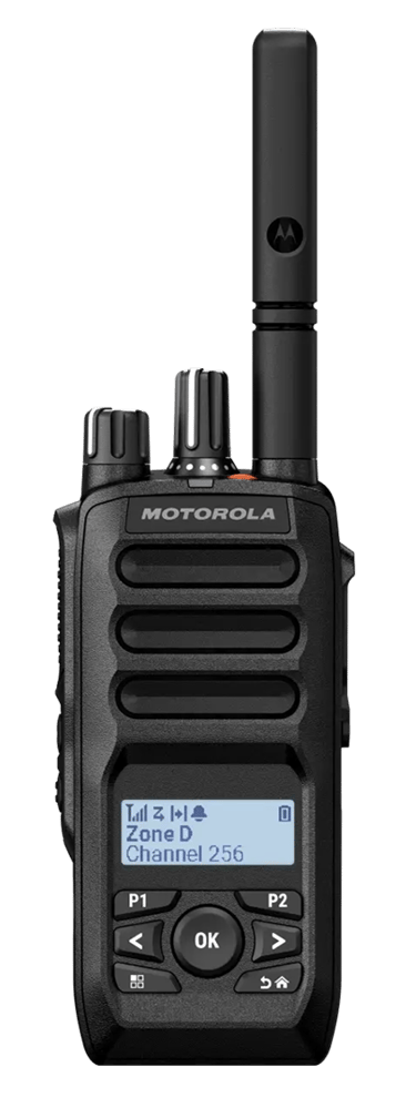 Radio Mototrbo R5 con pantalla de Motorola