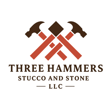 3 Hammers Stucco and Stone logo