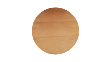 Cercle montrant le type de bois cerisier