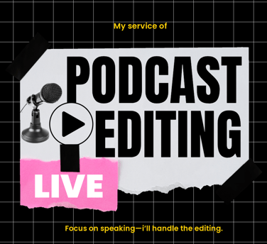 Podcast Editing - Audio service