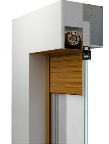 a window with a window frame and a window with a window