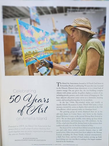 frosio in islander magazine