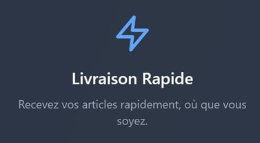 Livraison Rapide