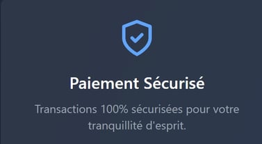 Paiement Sécurisé