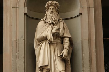 a statue of a man with a beard and a beard