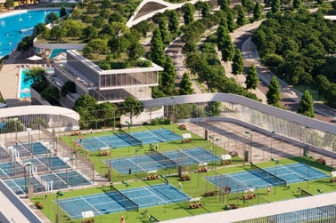 High-quality maintenance and exclusive facilities in Sobha Hartland II, including a gym, spa, and pr