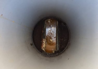 canalisation d'immeuble bouchée
