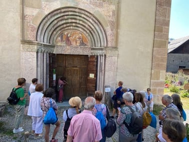 Portail église Saint-Marcellin, Névache 05