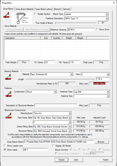 Deprem Askıları Program