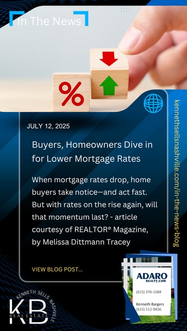 Housing Market Update as of July 12, 2025