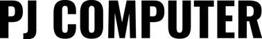 PJ COMPUTER logo