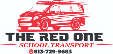 The Red One School Trasnport logo