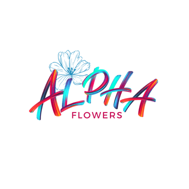Alpha Flowers logo