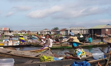 Ganvie Stilt Village in Benin