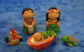 Hawaiian figures